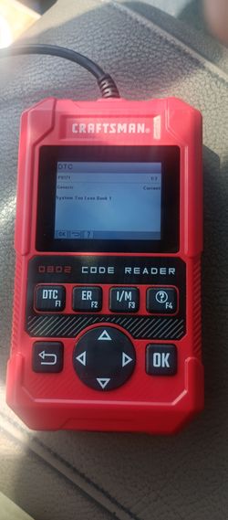 CRAFTSMAN OBD2 CODE READER/CHECK ENGINE LIGHT FIX