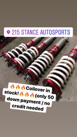 🔥🔥🔥Coilover in stock!🔥🔥🔥(only 50 down payment / no credit needed 