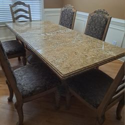 Beautiful Namibian Cream Granite Dining Table
