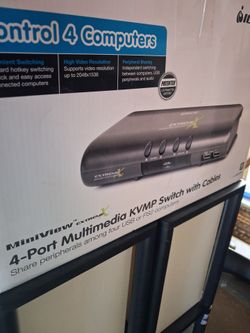 Multimedia KVMP Switch with Cables must Go!