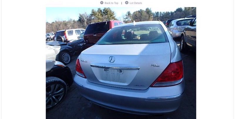 Acura RL - 2005/2006 for Parts