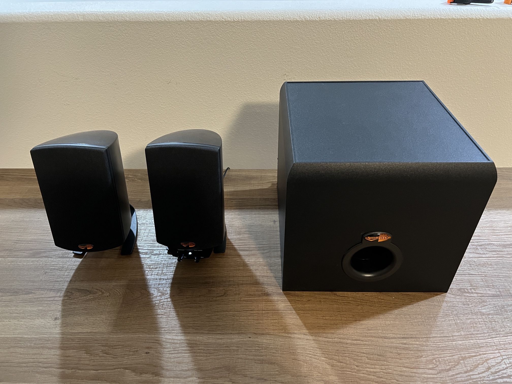 Klipsch promedia 2 1 thx certified computer speaker system for sale in