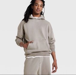 Men's Fleece Hoodie - Gray  The Hollister