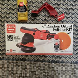 Griots Garage Random Orbital Polisher And Pad Kit