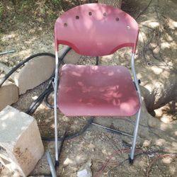 Selling 12 Chairs $5.00 Each  Red Sturdy Chairs 