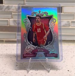 2024 Topps Chrome Trae Young Roundball Royalty Silver #RR-21 Atlanta Hawks