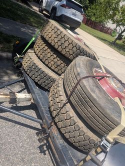 Heavy duty tires and rims