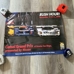 1990 Camel Grand Prix Poster