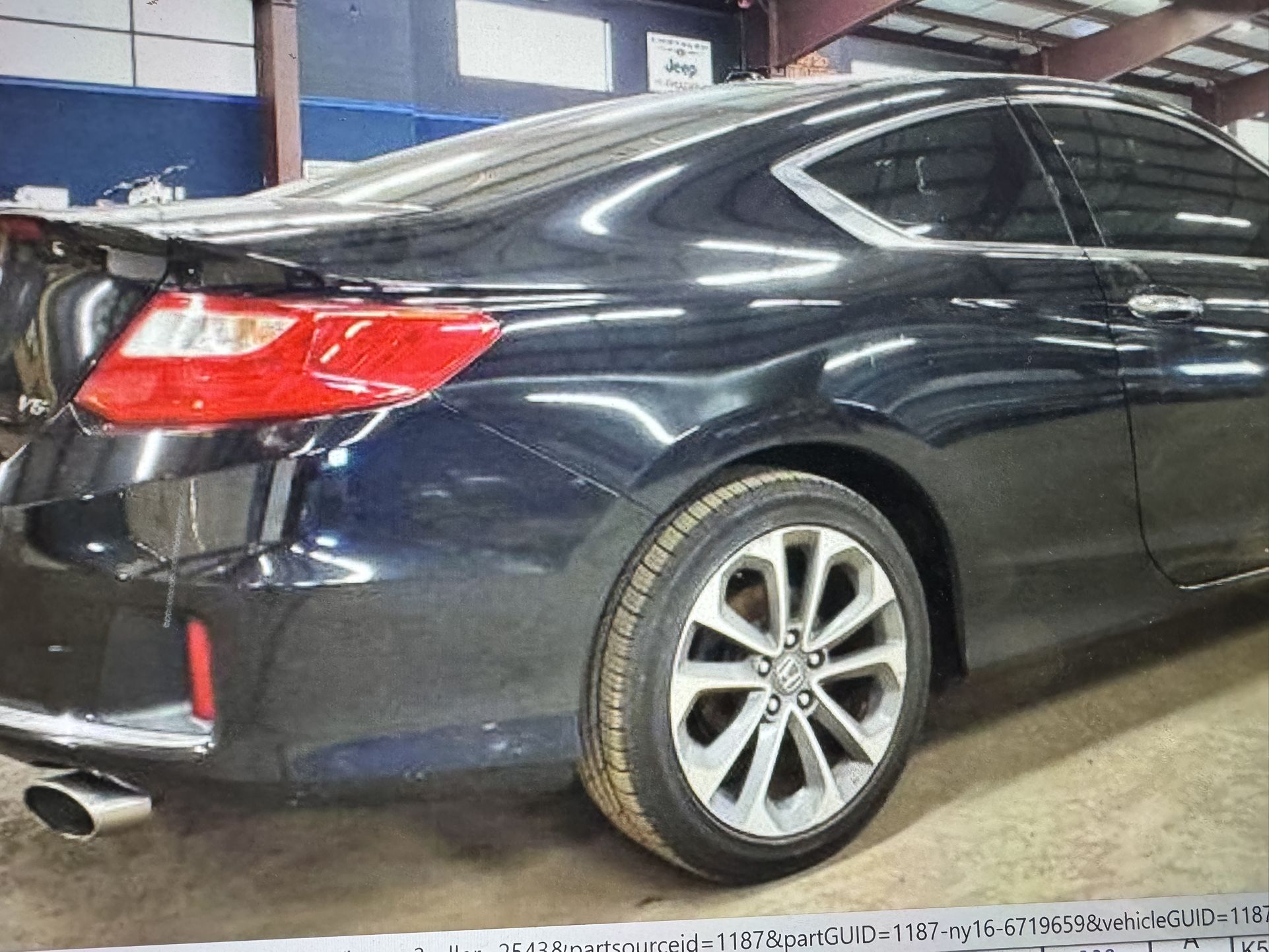 2015 Honda Accord Sport Doors Interior Parts