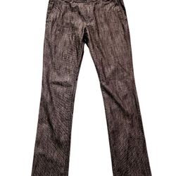 JOHN VARVATOS STRIPES MAN ROCKER JEANS PANTS SLACKS GRAY SIZE 31 RG


