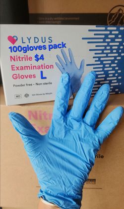 Blue Nitrile Gloves