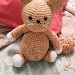 Amigurumi Crochet Cat