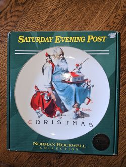 Norman Rockwell Plate