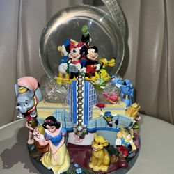 Rate Disney Character Musical Snow Globe