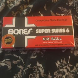 Bones Super Swiss Skateboard Bearings
