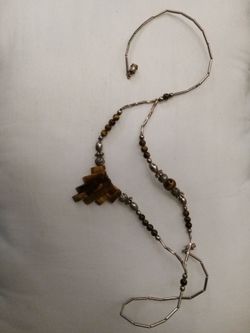 Tigers eye necklace