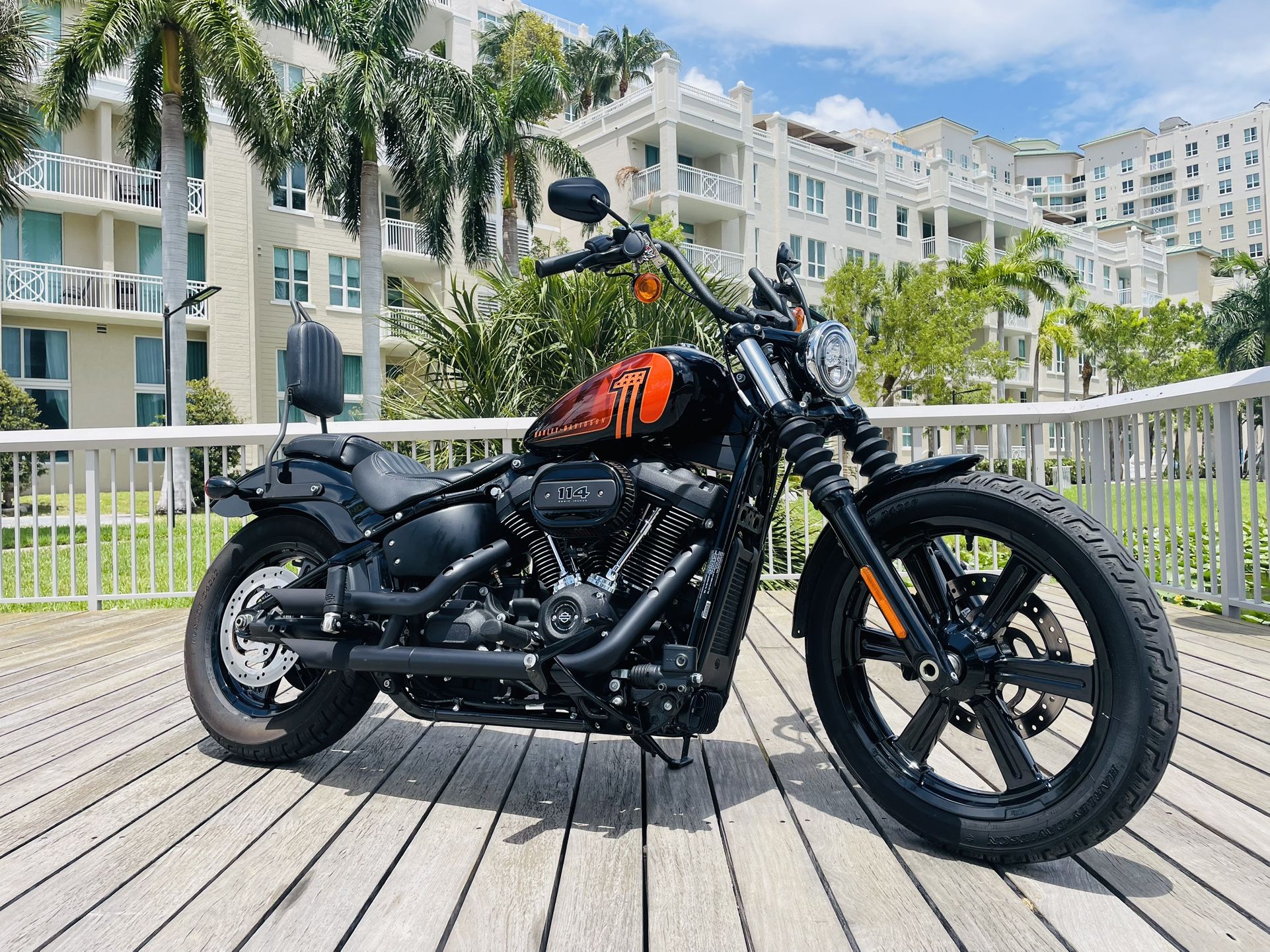 2022 Harley Davidson Street Bob 114 Only 5k Miles Excellent ** Yes Financing **