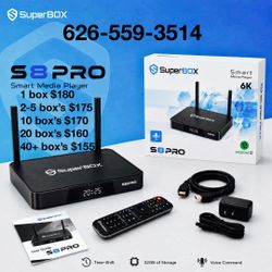 Superbox S8 pro new 2026 model super box #1 rated wholesale distributor