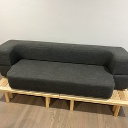 The Original Couch Bed w/bamboo Riser