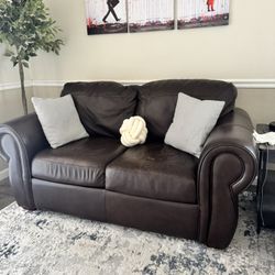 Leather Couch 