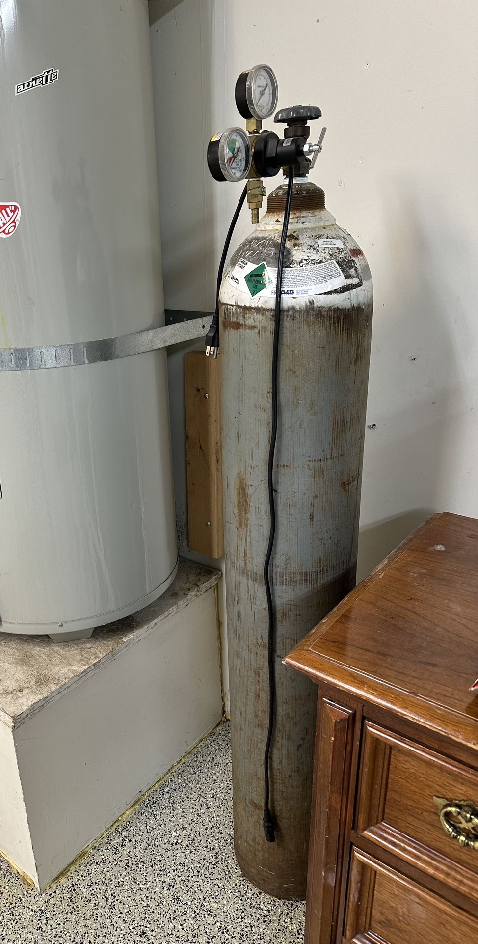 50 lb CO2 Tank