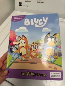 Bluey kids busy book