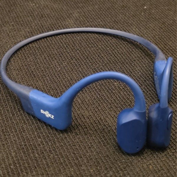 SHOKZ OpenRun - Bluetooth Wireless Open-Ear Headphones (Blue)