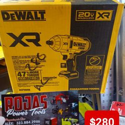 DeWalt 20V Max Cordless 1/2in. Impact Wrench.  Tool-Only 