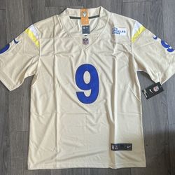 Los Angeles Rams Stafford Cream Jersey 