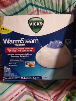 Vicks warm steam vaporizer