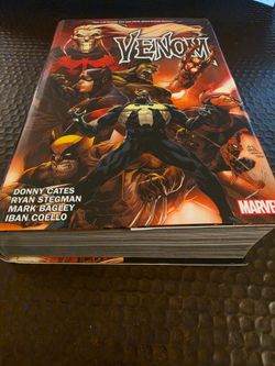 Marvel Comics Venom Hardcover Comic Book By Donny Cates 1352 Pgs.