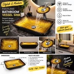 BATROOM VESSEL SINK