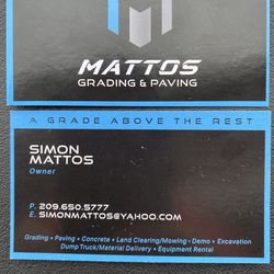 Grading, paving, concrete, lot cleanup, house pad, parking lot maintenance, sealcoating, striping,