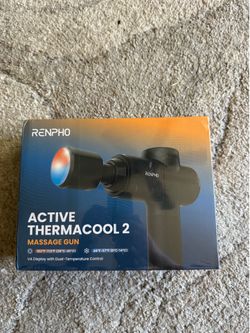 💆‍♂️RENPHO Active Thermacool 2 Massage Gun — NEW/SEALED