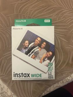 Fujifilm Instax Wide Instant Film 20 Sheets