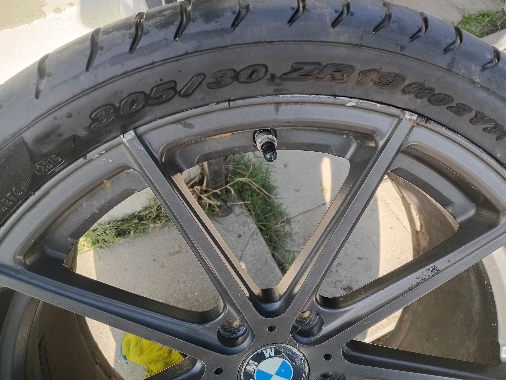 Bmw 19” Rim & Tire 1 (Only)