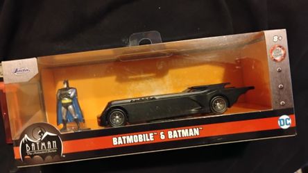 New Jada Batman The Animated Series Batmobile 