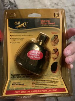 Shower filter head new in package
