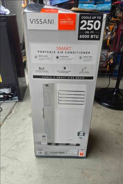 Vissani 6000 BTU Smart Portable Air Conditioner