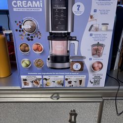Ninja CREAMi 7-in-1 Ice Cream Maker  