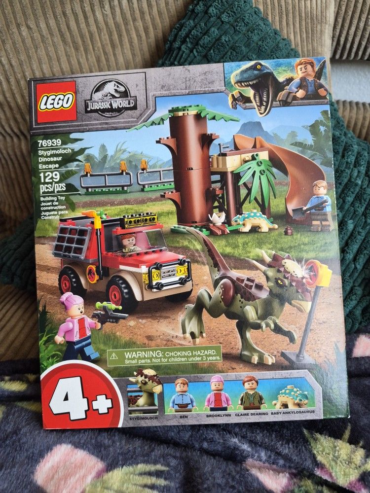 LEGO Jurassic World Stygimoloch Dinosaur Escape