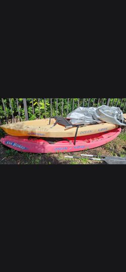 2 ocean. kayak good condition