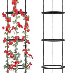 2 Pack Of 48” Garden Trellis, Trellis for Potted Plants Climbing Plants Vine Pots Flower Vegetable