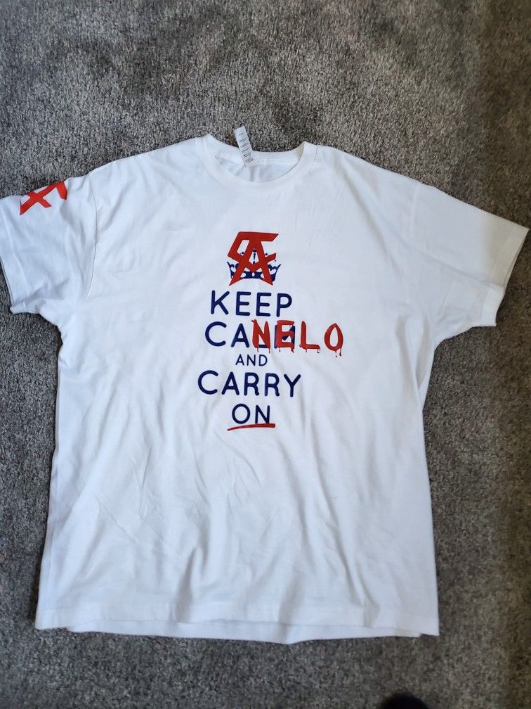 Canelo ALVAREZ Keep Canelo And Carry On Tee S-5XL