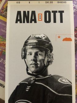 Anaheim Ducks vs OTT game