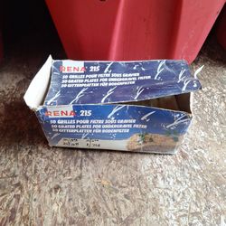 Half Box Rena $5 Filter Plates 25 Make A Plenum For Nano Tank Etc