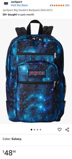 Jan Sport Galaxy Blue Backpack