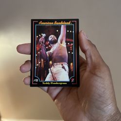 1993 American Bandstand Teddy Pendergrass Collectible Card