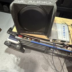 JL Audio 12w3 With Hifonics 1000 Amp