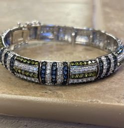 Bracelet CZ ( Art Deco Style -)reduced Now